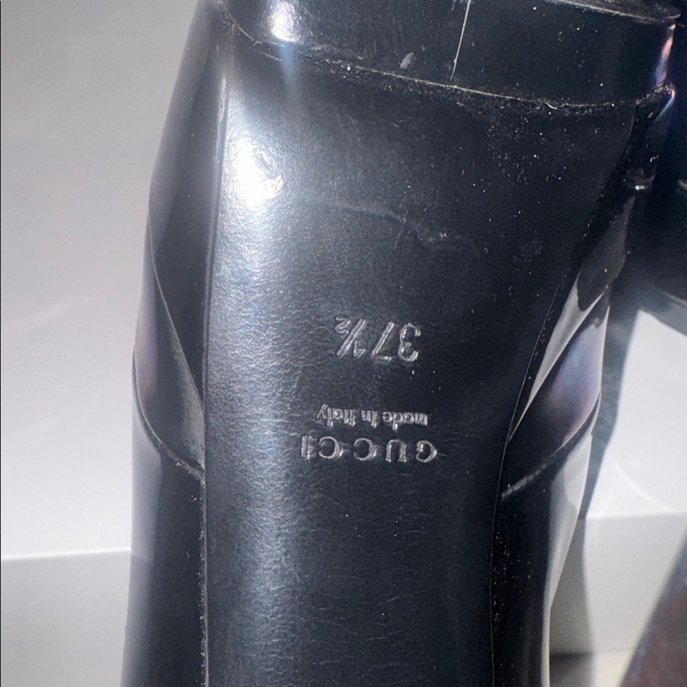Elegant Gucci Oil Slick Platform Stiletto size 37,5 - Picture 14 of 16